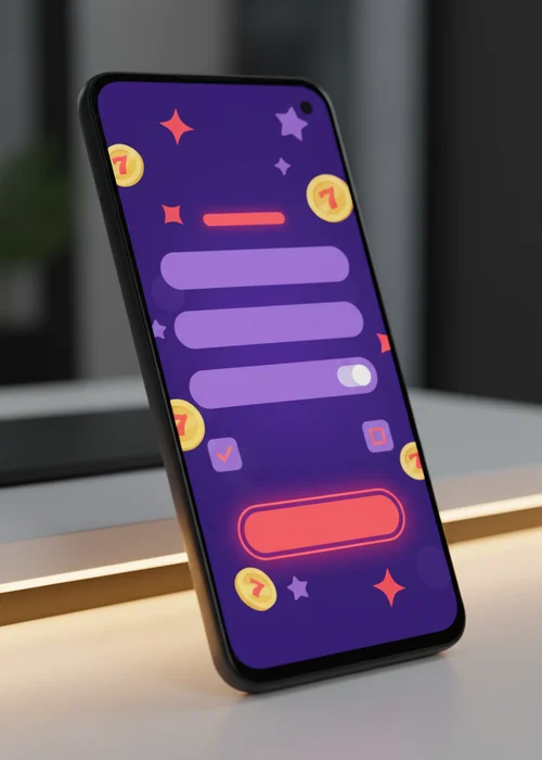 Screenshot des Vukan Vegas Registrierungsformulars, das die drei einfachen Schritte zur Kontoeröffnung zeigt